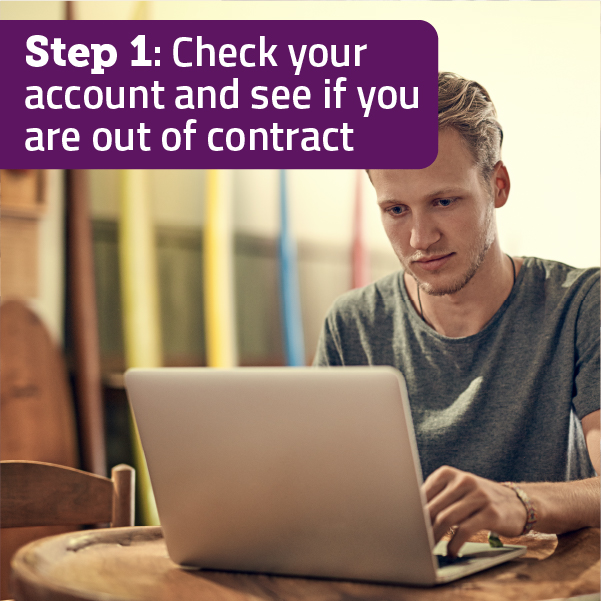 Check your account to see if you are out of contract.